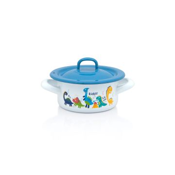 Metalac plitka šerpa DINO 12cm/0,75lit
