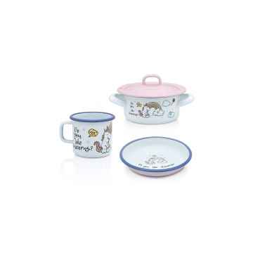 Metalac MINI M dečiji set UNICORN 3/1
